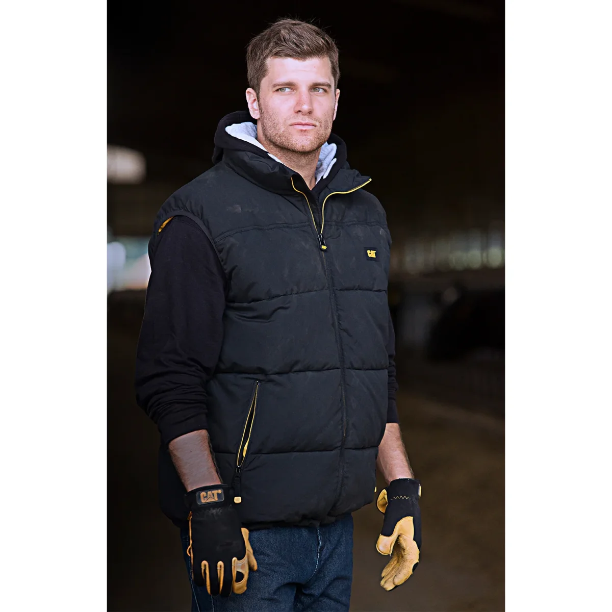 Chaqueta Hombre Quilted Insulated Ve Cat - Imagen 7